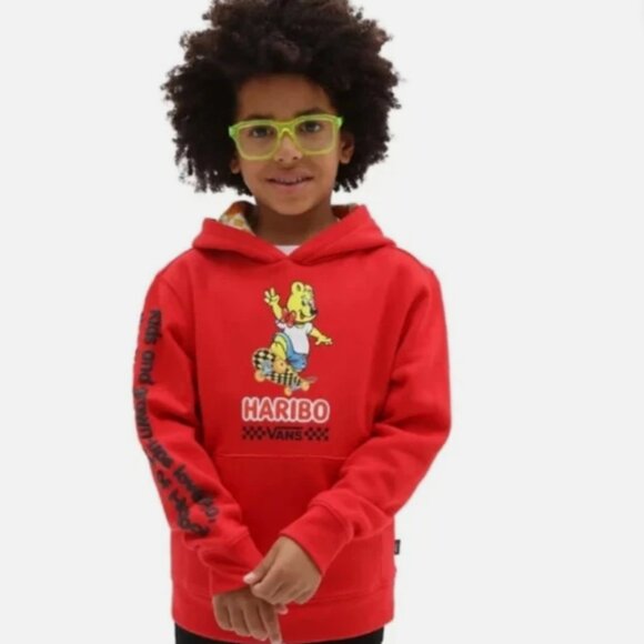 Vans x HARIBO Big Kids' Pullover Hoodie (Red) - Picture 4 of 4